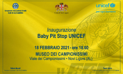 Novi Ligure, baby pit stop Unicef al Museo dei Campionissimi