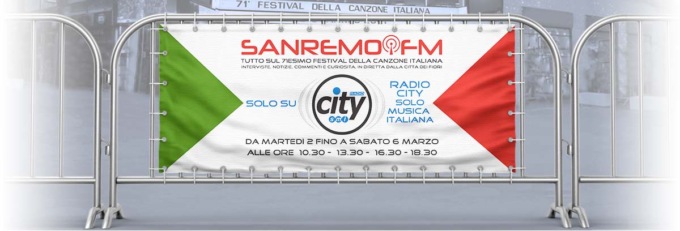 Fm Sanremo con Radio City Solo Musica Italiana