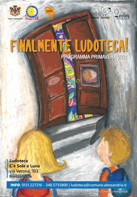 Alessandria: riapre la Ludoteca “C’è Sole e Luna”