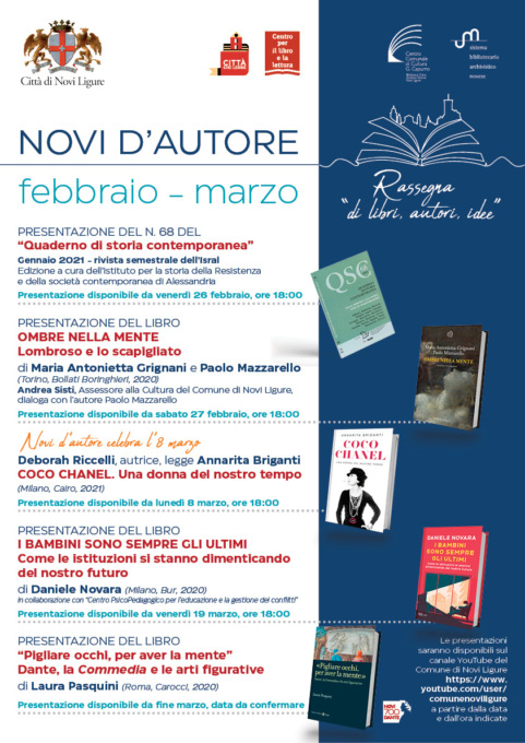Cultura a Novi Ligure: il programma delle iniziative