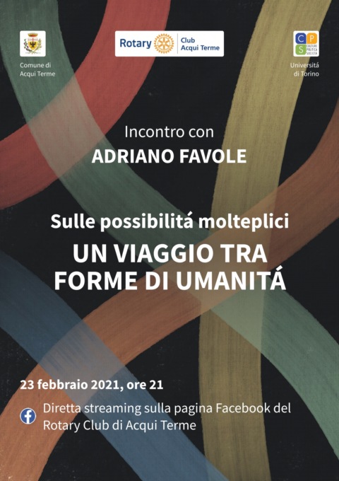 Rotary Acqui Terme: la diretta streaming con Adriano Favole