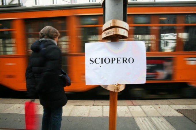 Trasporti, scuola, sanità: in corso lo sciopero generale