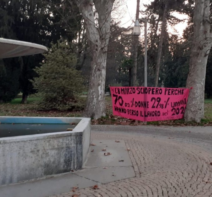 Sciopero transfemminista dell’8 marzo: countdown di  “Non una di meno” Alessandria