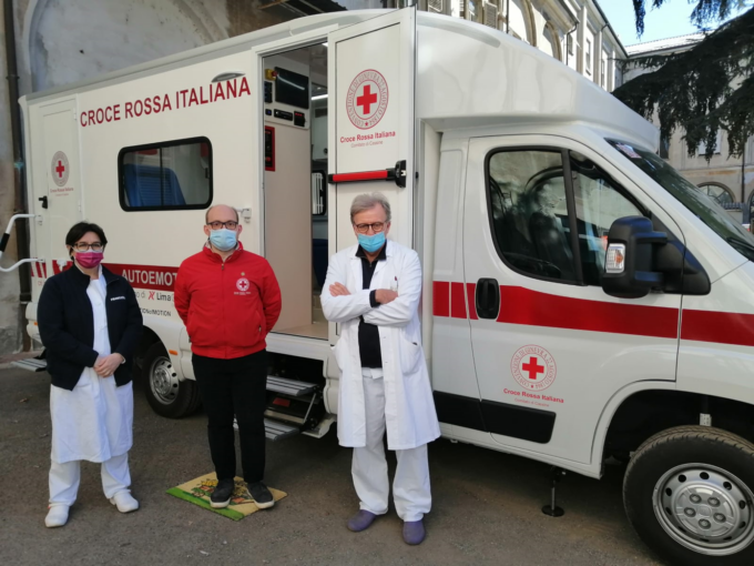 Nuova autoemoteca CRI Cassine accreditata in Medicina Trasfusionale