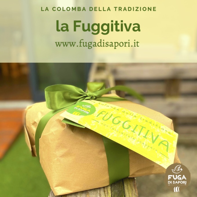 La Fuggitiva: la colomba pasquale tre volte solidale