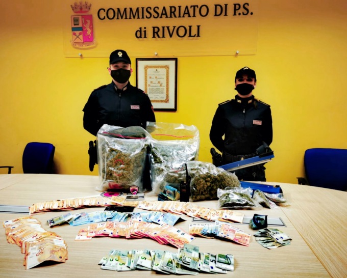 Rivoli: sequestrati 3kg di droga “amnesia”