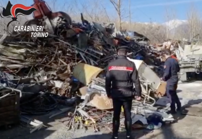 Val di Susa: sequestrata discarica abusiva di rifiuti