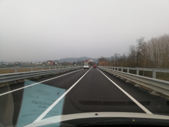 Strevi, riaperto il ponte verso Rivalta sulla SP195