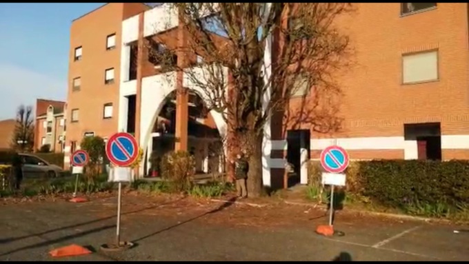 “Non abbattete quell’albero”: la protesta al quartiere Cristo