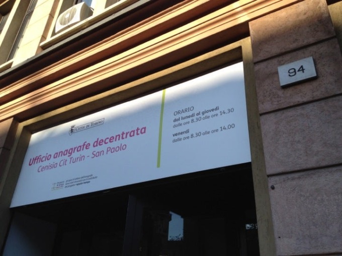 Torino, chiusa venerdì 12 l’anagrafe di corso Racconigi per caso Covid