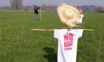 Valmadonna: anche gli spaventapasseri in campo contro l'impianto di biogas