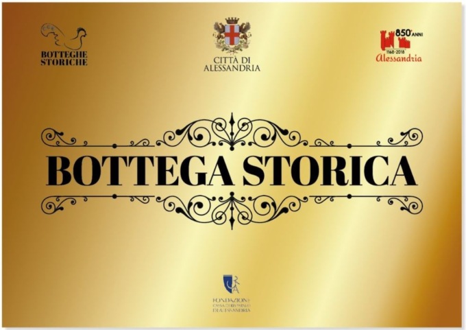 Nuovo progetto grafico dedicato alle botteghe storiche di Alessandria