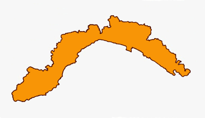 Liguria, numeri da zona arancione