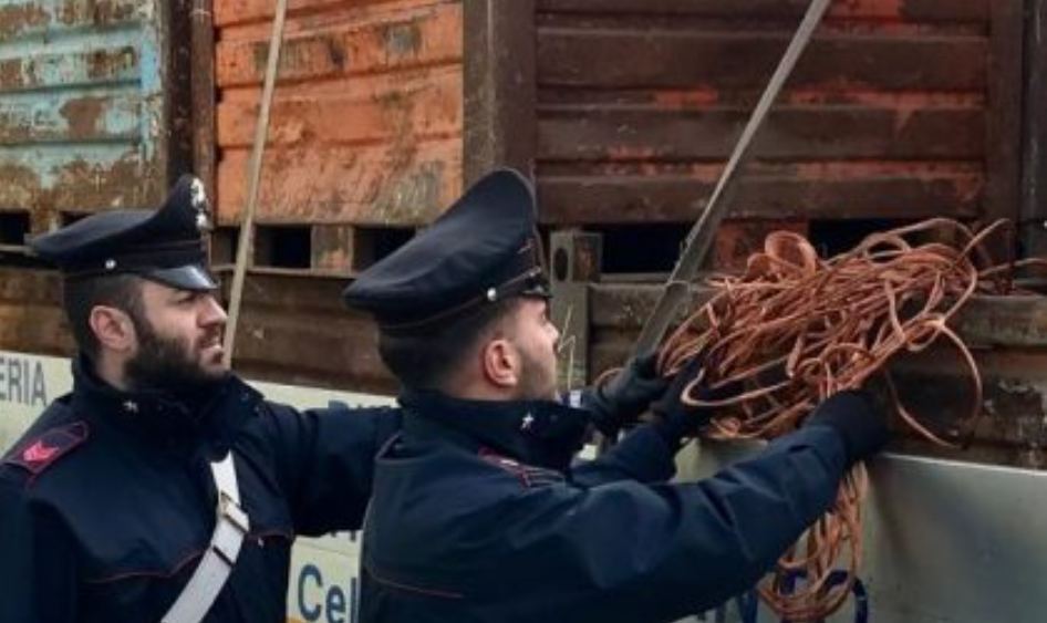 La Polizia di Stato contro i furti di rame: tra le 91 persone controllate indagato un Alessandrino