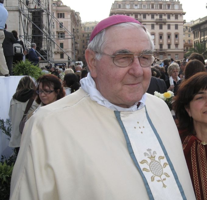 Tortona: vescovo emerito Canessa ricoverato a Genova per Covid ma non è grave