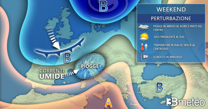 Gelo record su Alpi e Appennino, pioggia nel weekend al Nord