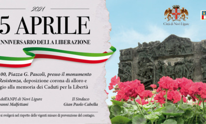 Le celebrazioni per il 25 Aprile a Novi Ligure