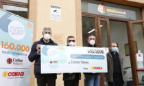 Conad Nord Ovest dona 76.400 euro a Caritas Italiana per il Piemonte e la Valle d’Aosta