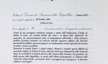 La Spezia, anniversario della fondazione Polizia in forma simbolica
