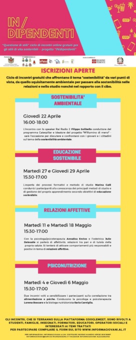 “Questione di stili”, ciclo di incontri ad Alessandria sugli stili di vita sostenibili: primo ospite lo speaker Rai Radio 2 Filippo Solibello