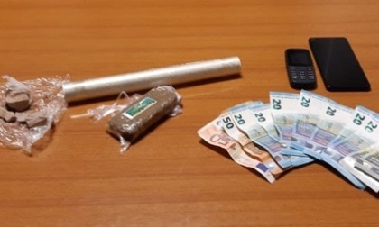Tortona: fermato con droga e contanti, arrestato