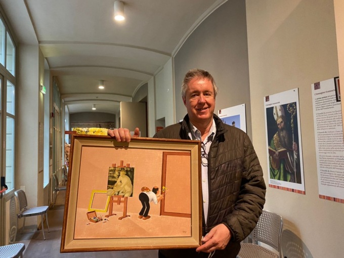 Alessandria, donato al Comune un dipinto di Bort