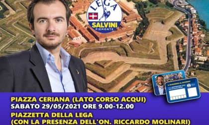 Lega Alessandria, weekend di tesseramento e raccolta firme al Cristo e in centro