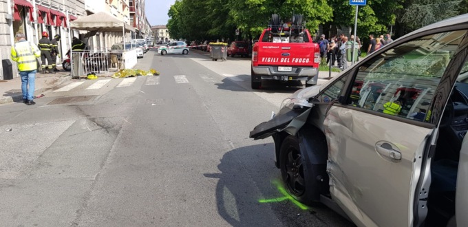 Alessandria: incidente mortale in corso Crimea, muore motociclista di 45 anni