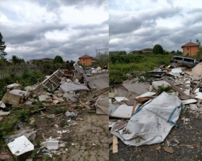 Acqui Terme: discarica abusiva in un laboratorio di falegnameria