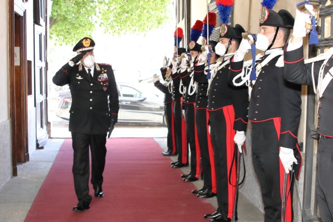 Torino, il Comandante Generale dei Carabinieri Luzi in visita a reparti CC del capoluogo piemontese e della provincia