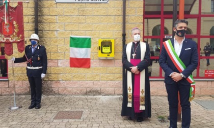 Nuovo defibrillatore a Tortona in ricordo del vicecomandante Gastaldo