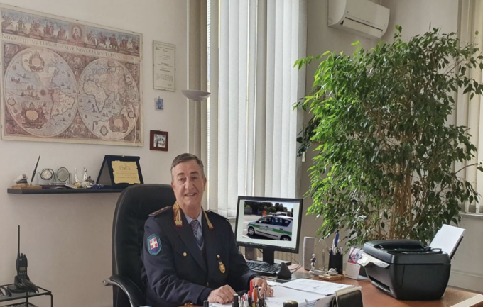 Serravalle Scrivia: il saluto di Ezio Bassani, comandante della Municipale, che andrà in pensione a fine mese
