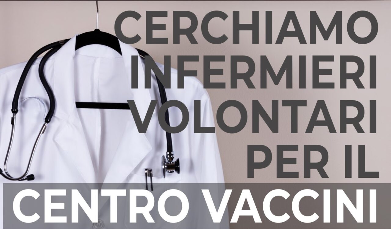 Il Comune di Casale cerca infermieri volontari per vaccinare di domenica