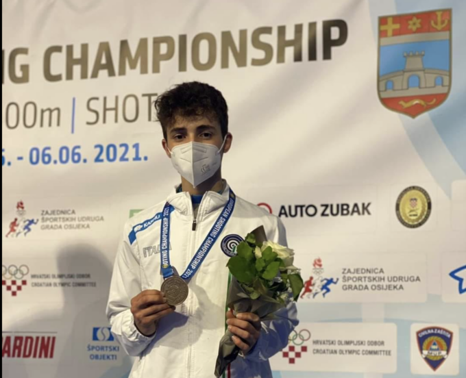 Da Novi Ligure al bronzo europeo: Michele Palella è terzo agli Europei di tiro a segno