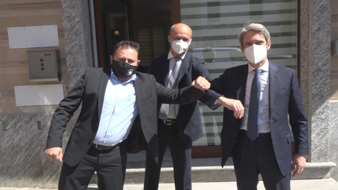 Silvio Ruggiu (Deutsche Bank) in visita a Ovada