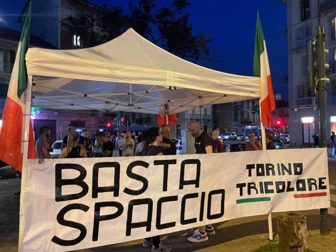 Torino Tricolore, presidio a Barriera contro aggressioni e spaccio