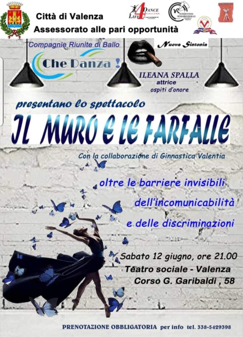 Valenza, sabato 12 riapre il Teatro Sociale con “Il Muro e le Farfalle”
