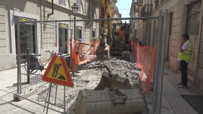 Alessandria: iniziati i lavori in via Trotti