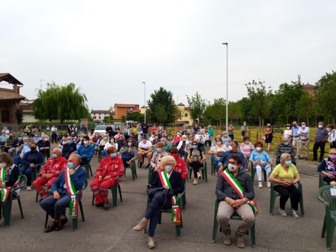 Castelnuovo Scrivia: inaugurato il bosco in memoria delle vittime del Covid-19