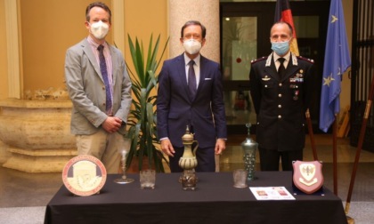 Restituite alla Germania pregevoli opere d’arte in vetro appartenenti al patrimonio artistico nazionale tedesco