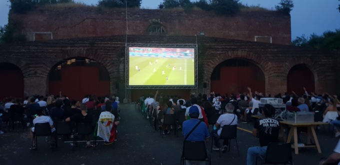 Alessandria: Italia – Spagna sul maxischermo in Cittadella