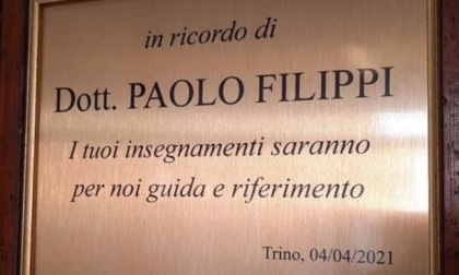 Trino, intitolata aula magna nella Rsa Sant’Antonio Abate a Paolo Filippi