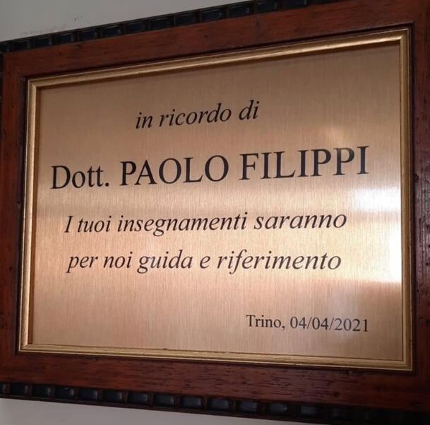 Trino, intitolata aula magna nella Rsa Sant’Antonio Abate a Paolo Filippi