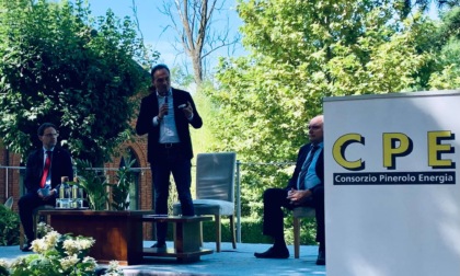 Alberto Cirio in visita al Consorzio Pinerolo Energia