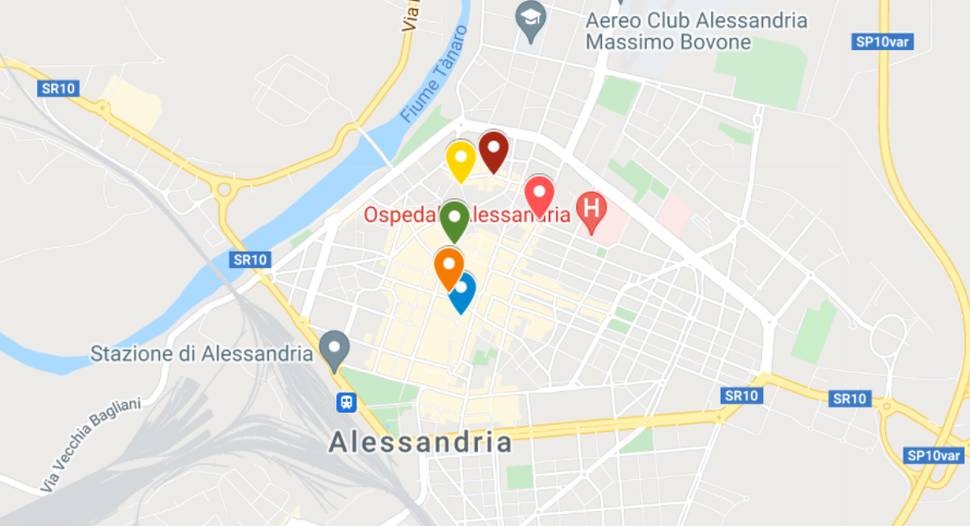 Sei spaccate in quattro notti, il centro di Alessandria preso di mira dai ladri