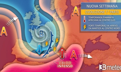 Meteo, in arrivo primo break dell'estate con nubifragi e calo termico