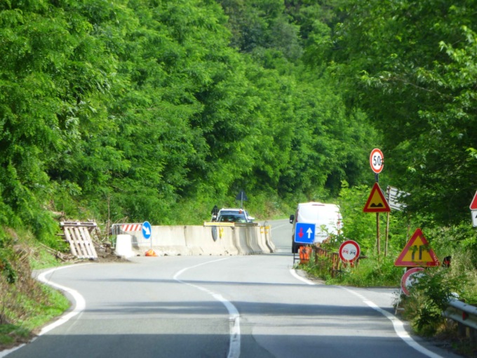 Riaperta la SS456 del Turchino in località Gnocchetto
