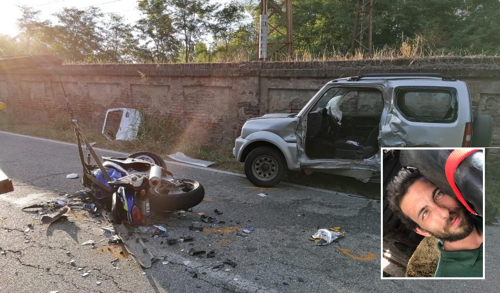 Gabriele morto in un incidente stradale, la stessa sorte tocco al fratello 12 anni fa