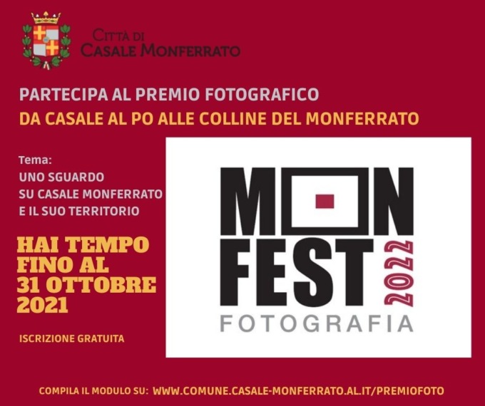 “Da Casale al Po alle colline del Monferrato”: scadenza prorogata al 31 ottobre