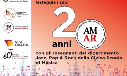 Ovada, concerto speciale per i 20 anni dell'associazione musicale Rebora